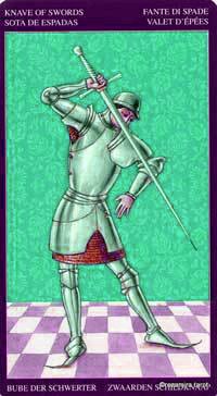 Page of Swords Tarot Card Meanings