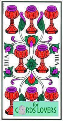 Meaning of the Card 8 of Cups on Tarot