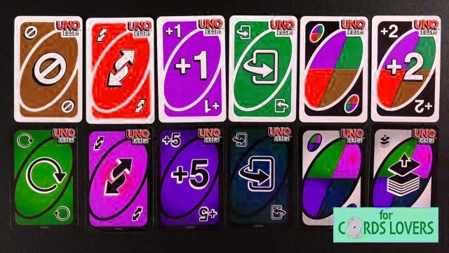 Regras do Uno Flip, Como Jogar, Jogo de Cartas