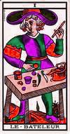The Magician on tarot - Tarot card Representations