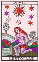 A Estrela - Tarot de Marselha Significado das Cartas