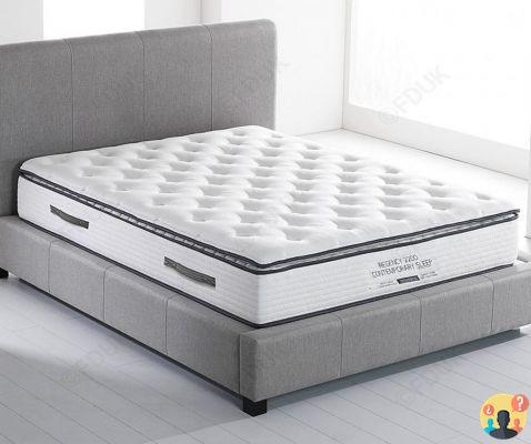 What type of mattress do you find in luxury hotels?