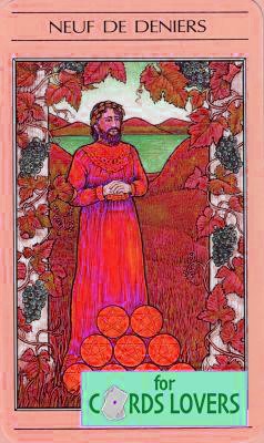 Meaning of the Card  9 of Pentacles of the Tarot