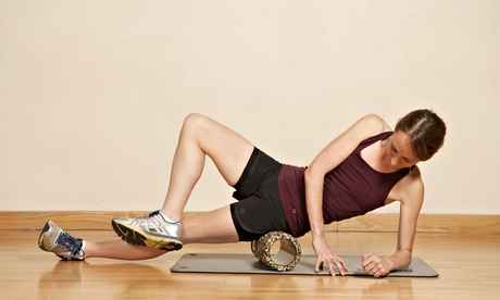 6 exercises with massage roller