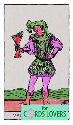 Significado do Valete de Copas no Tarot