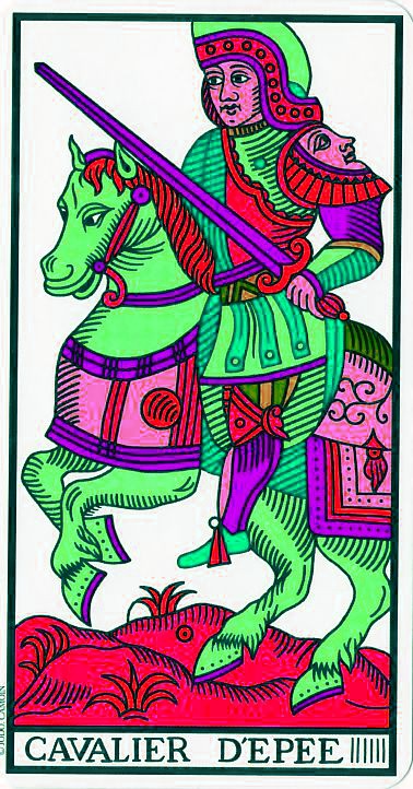 Significado del Caballero de Espadas en el Tarot