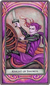 Significado del Caballero de Espadas en el Tarot