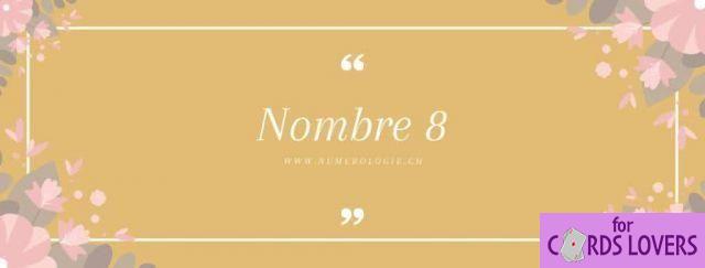 Numerología 8: explicación del número